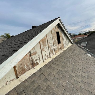 We do offer exterior wood repairs