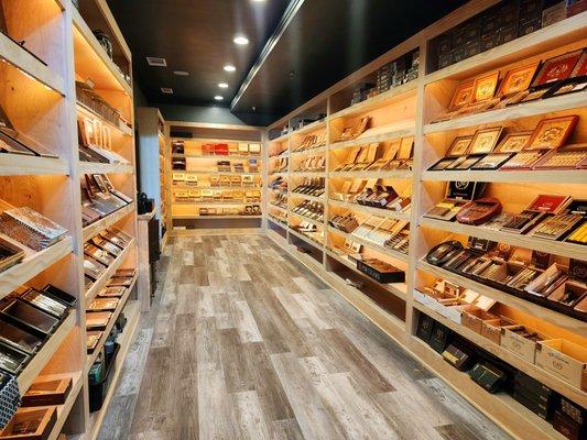 Walk in humidor