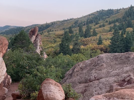 Autumn at the end of Rox Park