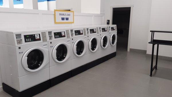 Double Front Load Washers