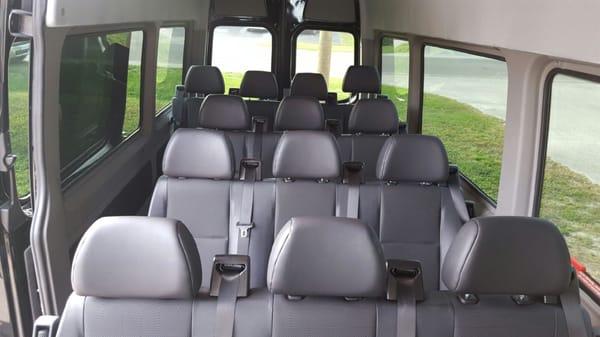 14 Passenger Mercedes Sprinter van