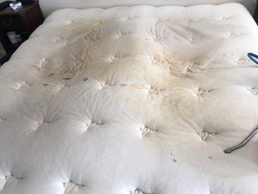 Mattress dirty