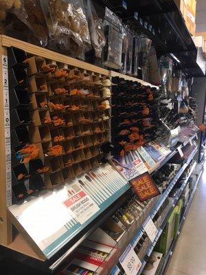 2 rows of brushes and running a sale 7-11-21