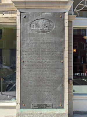 Alexander Graham Bell Historical Marker, Salem