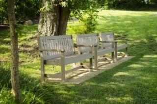 Sitting Area near the Gibbs Putting and Chipping Green