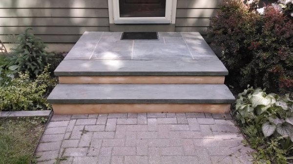 Fixed up these steps for a client.