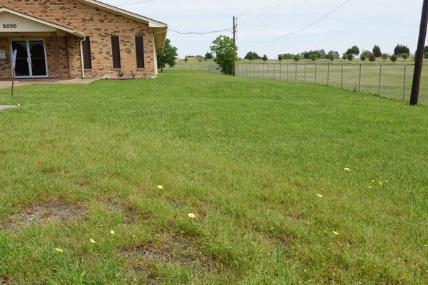 Church - Lawn Service - Before