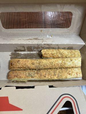 Breadsticks - too oily