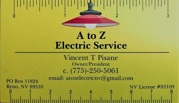 A to Z Electric Service