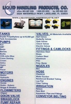 Liquid Handling Products