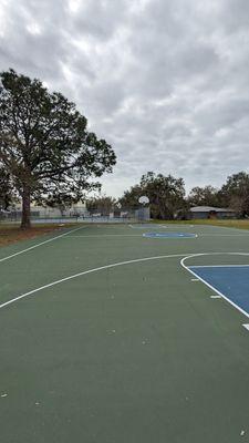 Basketball - full court single rims