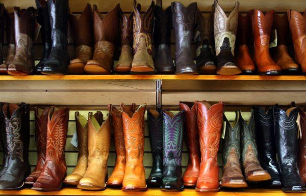 Large Handmade Boot Selection