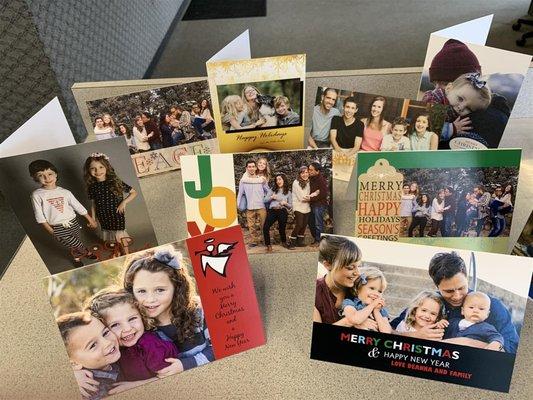 Create a custom holiday card, or use one of our templates.