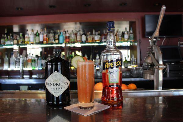 Swank's delicious GRAPEFRUIT COOLER by bartender Donny