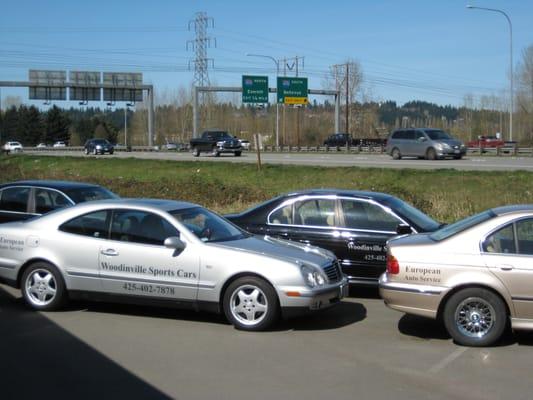 We have 10 free loaner cars