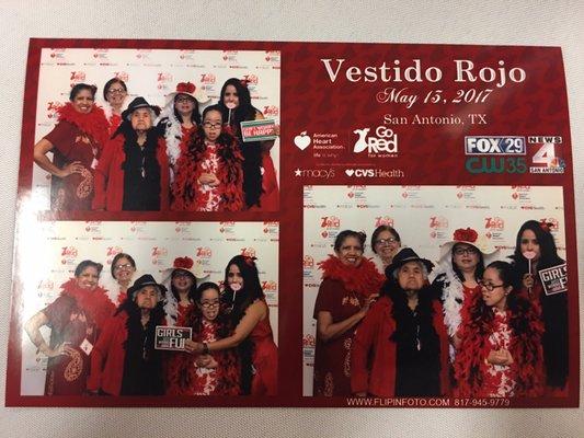 Vestido Rojo 2017  American Heart Association