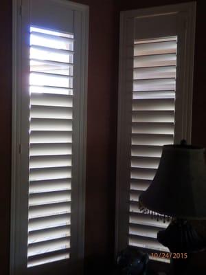 Norman Shutters installed by JC Blinds.