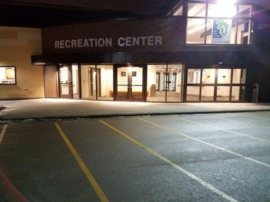 Rochester Recreation Center  (East doors)