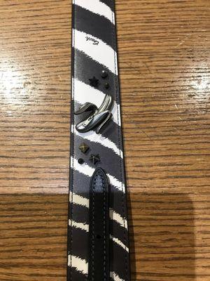 Close up of zebra strap