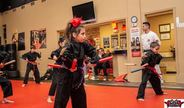 Nunchuck Self-defense at GMA