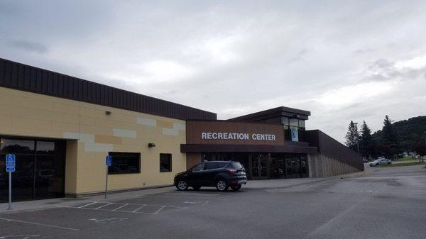 Main Entrance of the Rec Center