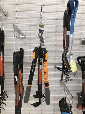 Fiskars 1.75" Expandable Lever Lopper $12.99. (vs $29.97 at HomeDepot).  What a surprise find!!!