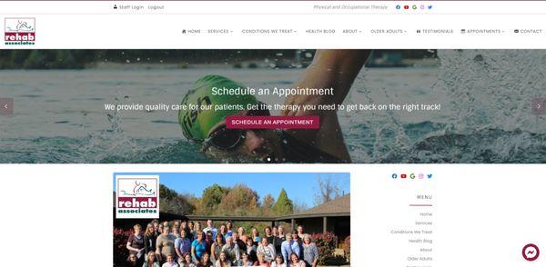 Physical and Occupational therapy clinic in Ohio got a brand new website from Godby Tech!