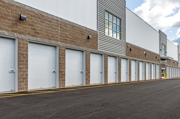 Climate controlled drive up access storage units