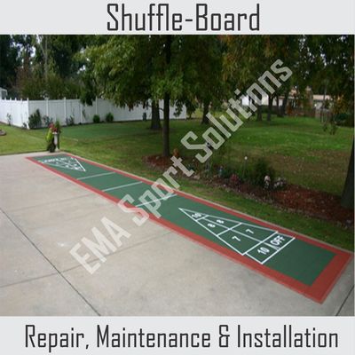 Shuffle Board, Build, Repair, Maintenance, Installation