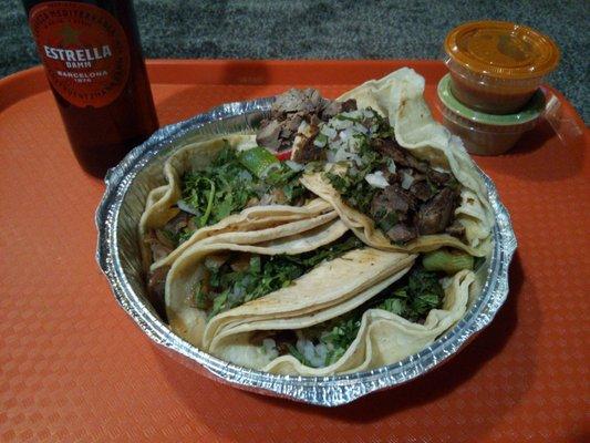 Carnitas, cueritos, buche and barbacoa! Tacos only found in Mexico-until now