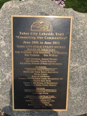 Plaque by Jake's