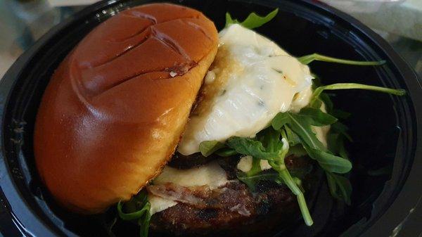 Supposed Mushroom Truffle Burger ($15)