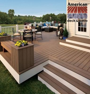 Trex composite deck