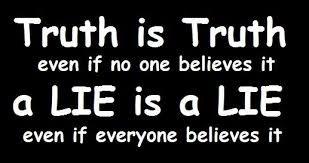 Truth Can Not Be Manipulated, Only Misdirected