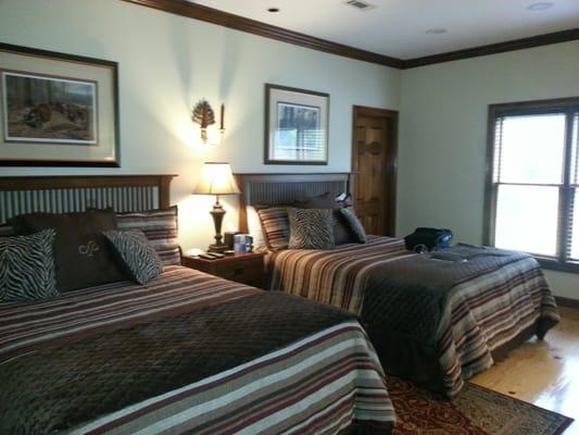 Our room in the main lodge