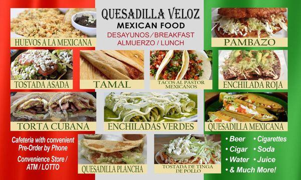 4891 Powerline Rd Quesadilla Veloz at SUNOCO Gas Station