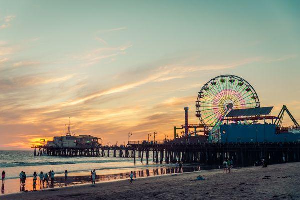 Santa Monica Pier - Dusk