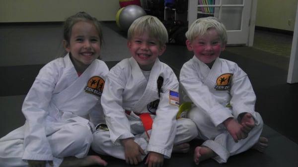 Our goal is the three S's. We make Karate Kids, Sweat, Smile, and gain Self Confidence.