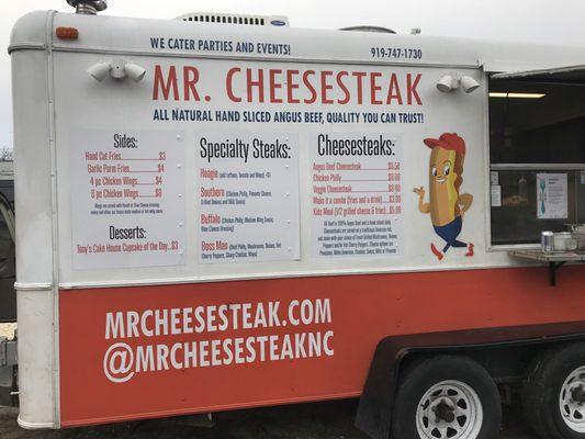 Me. Cheesesteak at the Fainting Goat