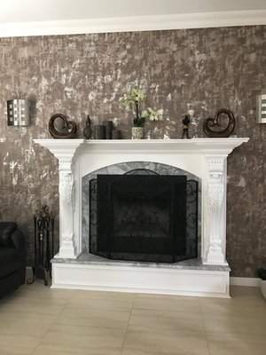 Mantels custom hand-made original designs to fit your fireplace and lifestyle. Call 732-912-0518