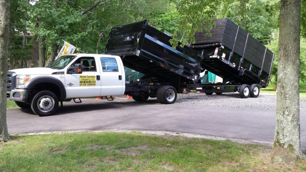 One of our trucks flexing it's muscle