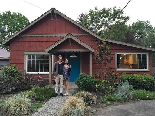 Congrats O & A on your sweet Portland bungalow!!