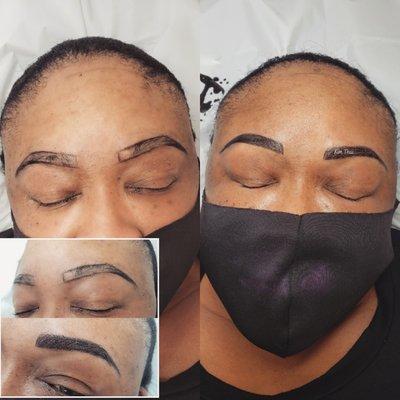 Semi permanent makeup