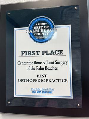 The Center for Bone & Joint Surgery