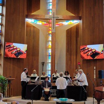 JuBellation Ringers - Handbell group at Summer Concert 2023