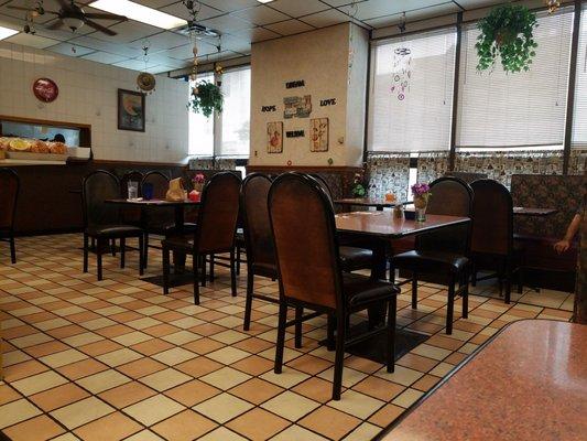 Dining area...there are additional booths along the wall