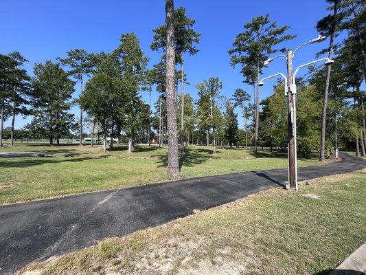 Walking trail, Playground, bathrooms