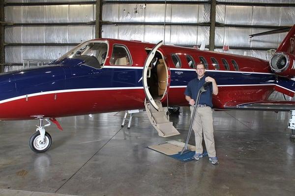 If we can make the owners of this private jet happy... What can we do for you?