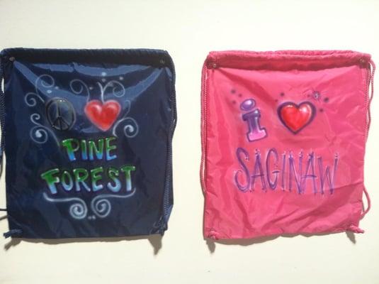 Personalized Camp Bags!