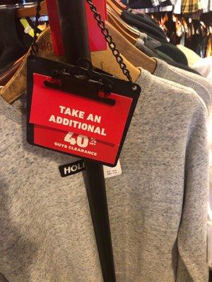 Great clearance sale